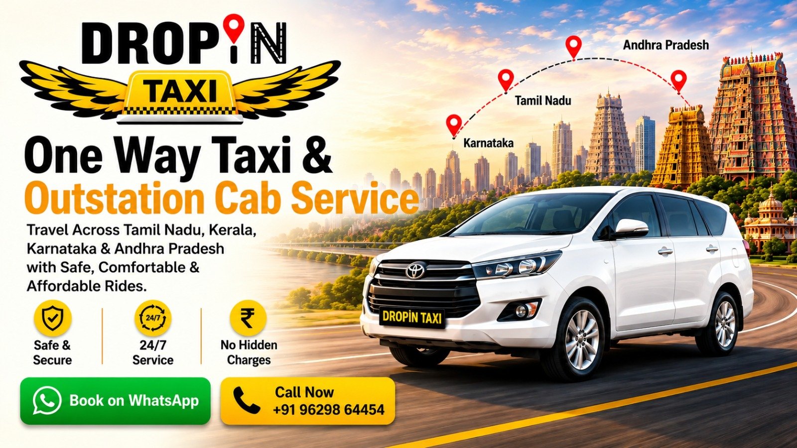 one way taxi
